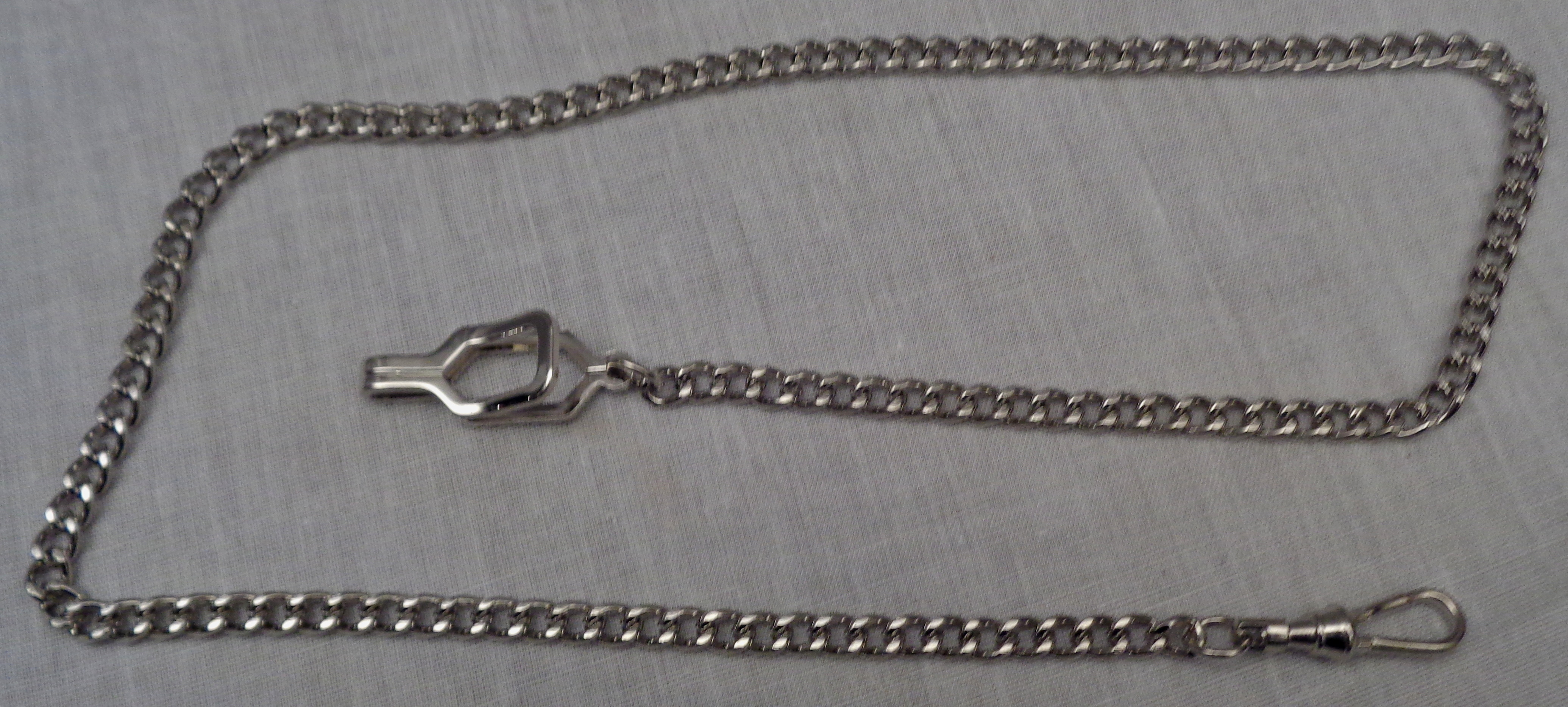 WHISTLE LINK CHAIN Silver-tone Epaulet Clasp-uniform